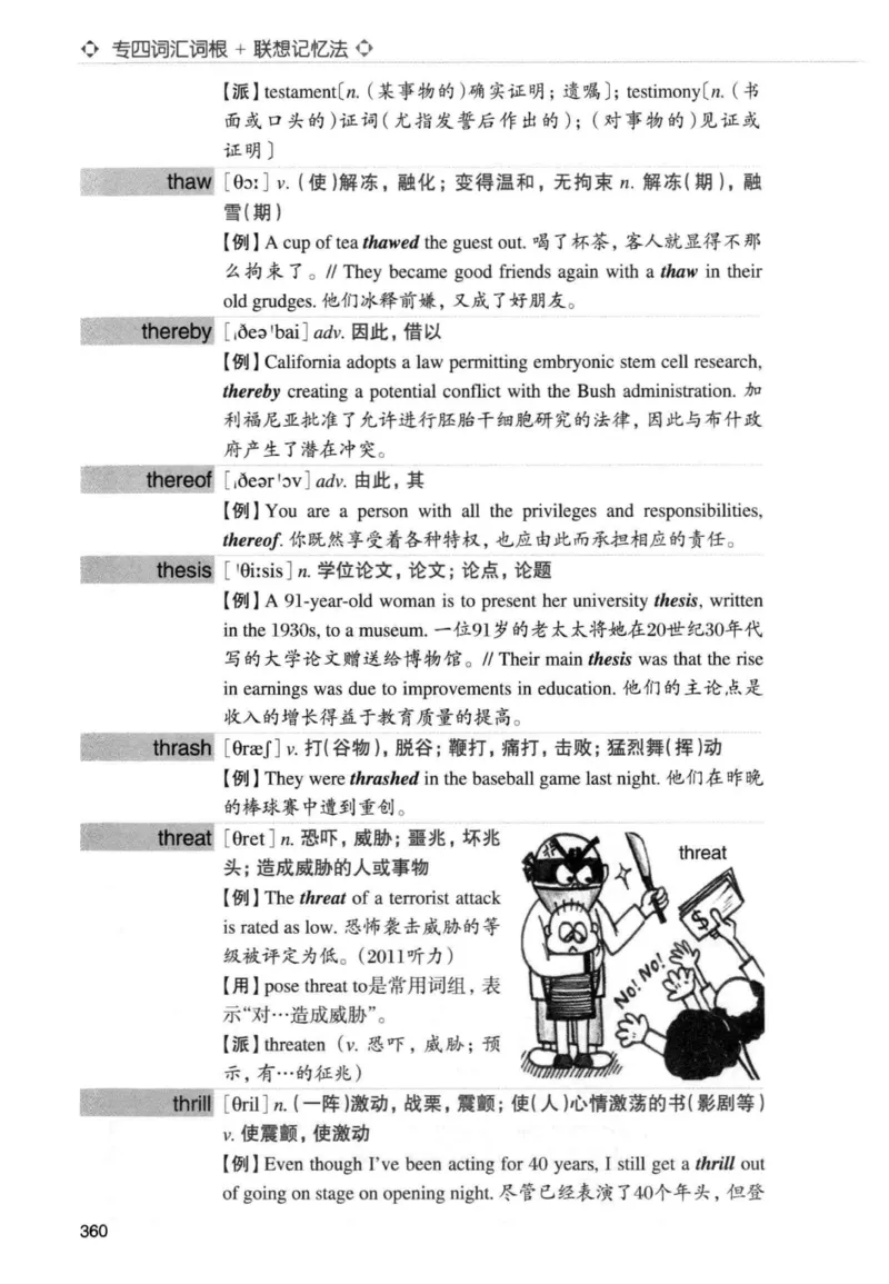 专四词汇词根+联想记忆法新东正序_2025专四专八真题及备考资料_2009-2024专四真题+备考资料_2024专四备考资料合辑（电子书）_24专四词汇_专四词汇词根+联想记忆法