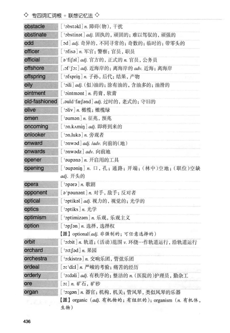 专四词汇词根+联想记忆法新东正序_2025专四专八真题及备考资料_2009-2024专四真题+备考资料_2024专四备考资料合辑（电子书）_24专四词汇_专四词汇词根+联想记忆法