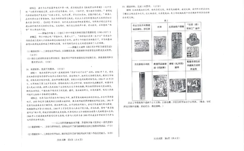 2024届安徽省合肥市高三下学期第二次教学质量检测历史试题_2024年4月_01按日期_24号_2024届安徽省合肥市高三第二次教学质量检测_2024届安徽省合肥市高三第二次教学质量检测-历史