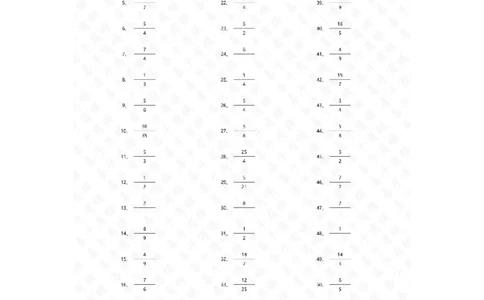 分数除法第21~40篇（初级）答案_编码0121-6年级数学口算计算_口算题（适合6年级）(1)_分数-除法（200篇）_（分数）除法初级（100篇）