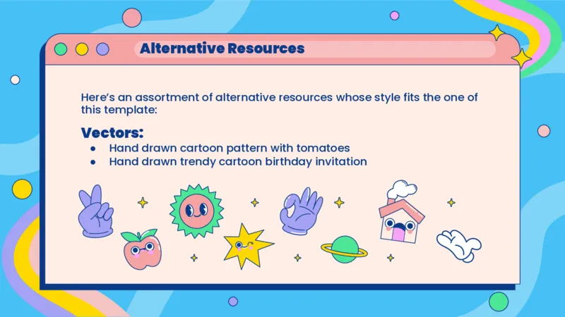 卡通贴图（19）_10000+PPT模板大礼包_7丶卡通PPT模板_（101）21套卡通图案ppt模板_主图用