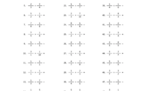 分数乘法第11-30篇（初级）_编码0121-6年级数学口算计算_口算题（适合6年级）(1)_分数-乘法（200篇）_（分数）乘法初级（100篇）
