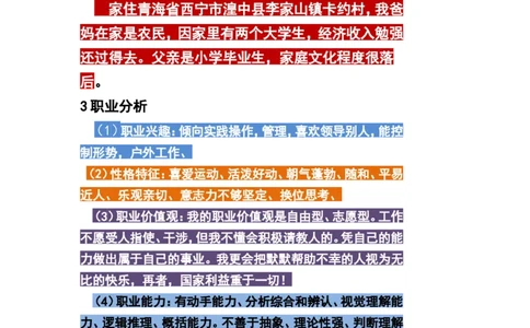 大学生职业生涯规划书(电气工程及其自动化)_E6-职业规划_62电气专业