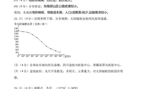高三地理学科假期检测（一）答案_2023年7月_01每日更新_31号_2024届江苏省连云港市灌南高级中学高三上学期假期检测(一)_江苏省连云港市灌南高级中学2024届高三上学期假期检测(一)地理