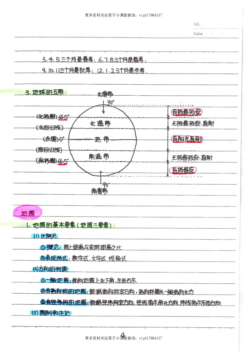 6）中考地理状元笔记（132页）_赠送小初高学霸笔记等_赠_中考状元笔记