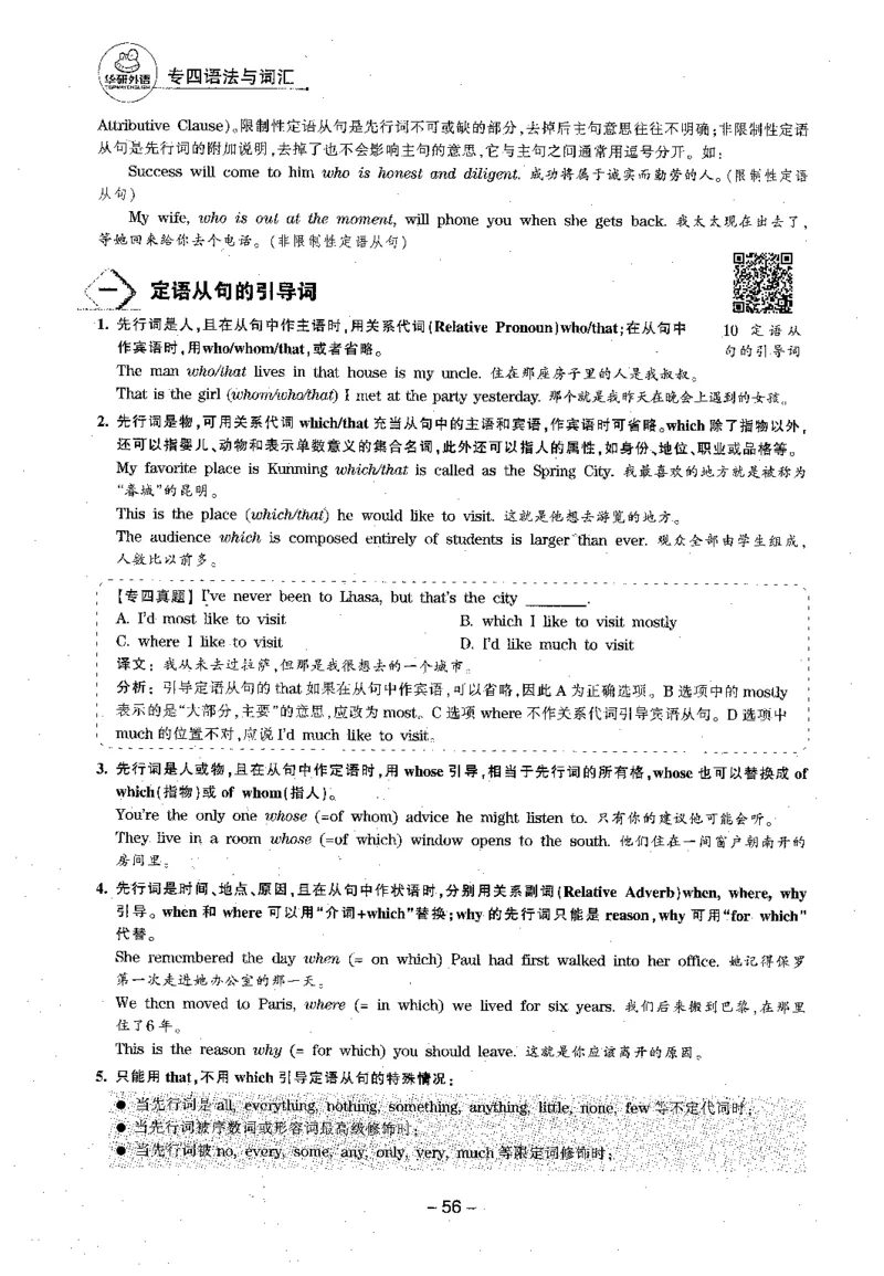 华研专四语法词汇1000题_2025专四专八真题及备考资料_2009-2024专四真题+备考资料_2024专四备考资料合辑（电子书）_24专四语法与词汇_2024华研专四语法与词汇1000题