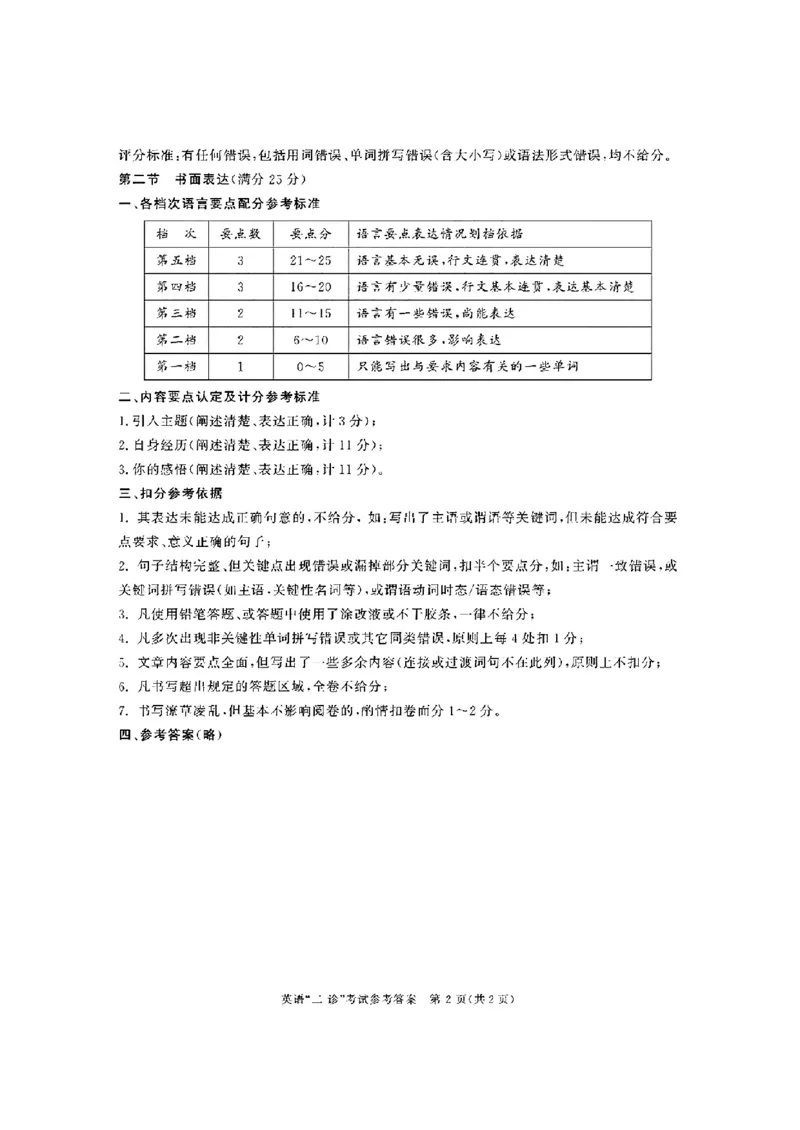 2024届四川省成都市高三二诊考试-英语(1)_2024年3月_013月合集_2024届四川省成都市高三二诊考试