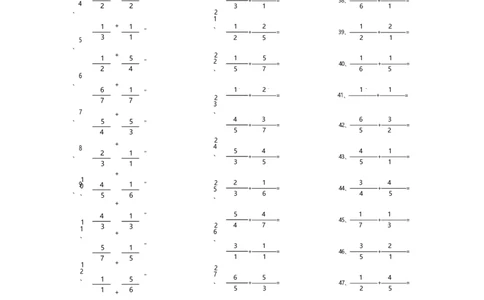 分数加法第61-80篇（初级）_编码0121-6年级数学口算计算_口算题（适合5年级）_分数-加法（200篇）_（分数）加法初级（100篇）