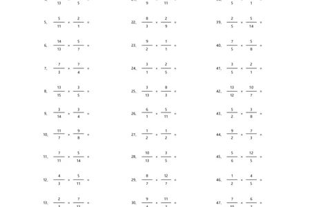 分数乘法第1-20篇_编码0121-6年级数学口算计算_口算题（适合6年级）(1)_分数-乘法（200篇）_（分数）乘法高级（100篇）