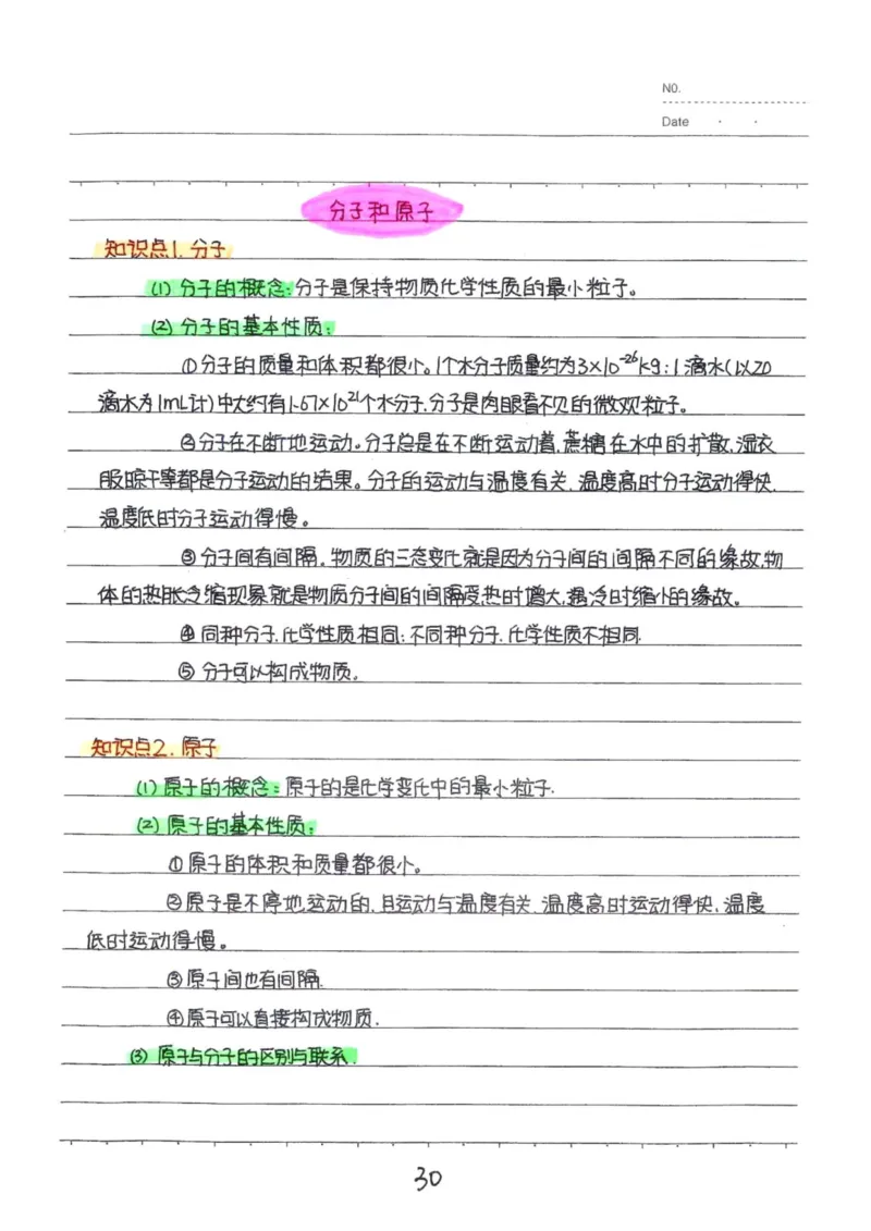 8）中考化学状元笔记（142页）_赠送小初高学霸笔记等_中考全科状元笔记