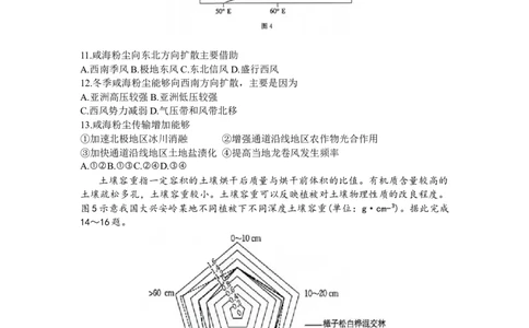 江西省金太阳2024届高三上学期10月联考地理(1)_2023年10月_01每日更新_28号_2024届江西省金太阳高三上学期10月联考