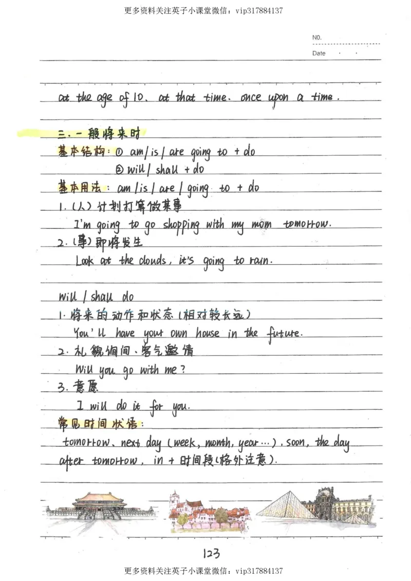 3）中考英语状元笔记（126页)_赠送小初高学霸笔记等_赠_中考状元笔记