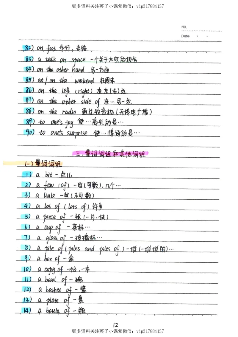 3）中考英语状元笔记（126页)_赠送小初高学霸笔记等_赠_中考状元笔记