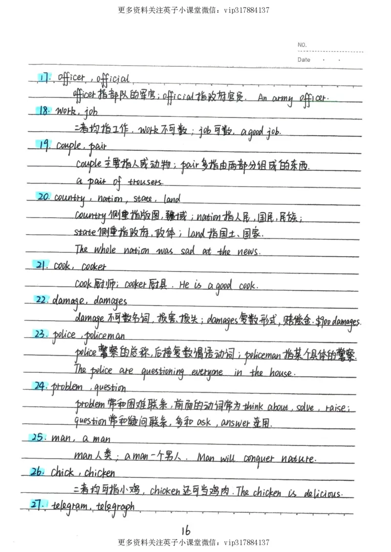 3）中考英语状元笔记（126页)_赠送小初高学霸笔记等_赠_中考状元笔记