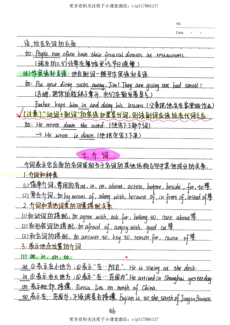 3）中考英语状元笔记（126页)_赠送小初高学霸笔记等_赠_中考状元笔记