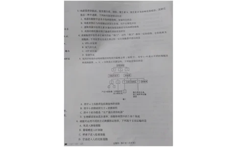 贵州省贵阳第一中学2023-2024学年高三上学期高考适应性月考生物试卷（一）_2023年9月_01每日更新_22号_2024届贵州省贵阳市第一中学高考适应性月考（一）