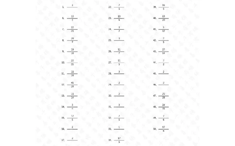 分数加法第41-60篇（初级）答案_编码0121-6年级数学口算计算_口算题（适合5年级）_分数-加法（200篇）_（分数）加法初级（100篇）