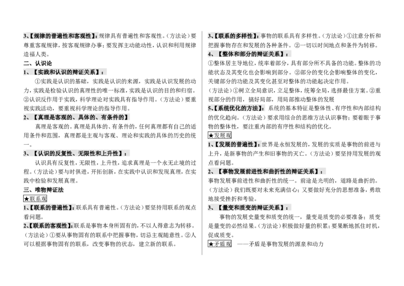 品优教学高中政治知识点_赠送小初高学霸笔记等_小初高知识点_小初高知识点_高考政治知识点