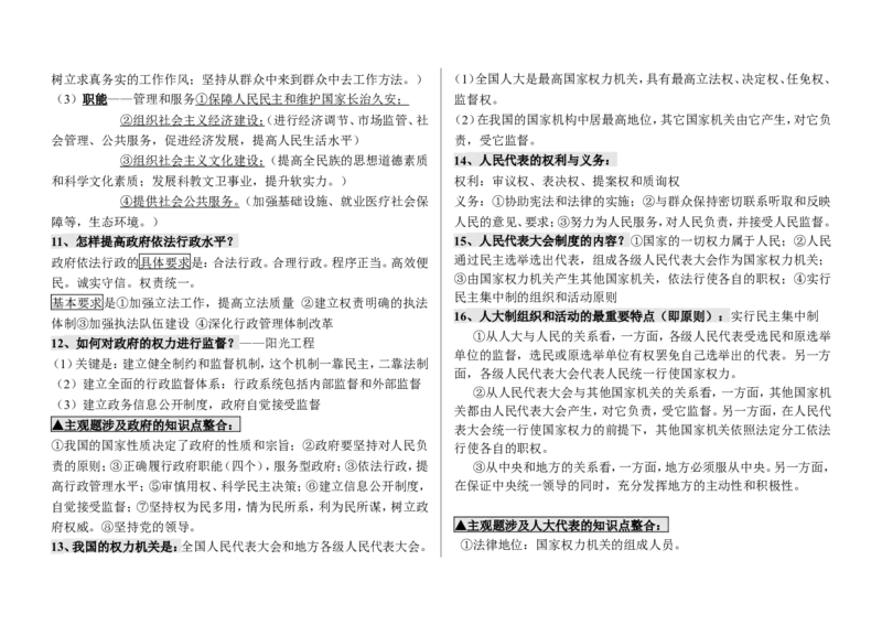 品优教学高中政治知识点_赠送小初高学霸笔记等_小初高知识点_小初高知识点_高考政治知识点