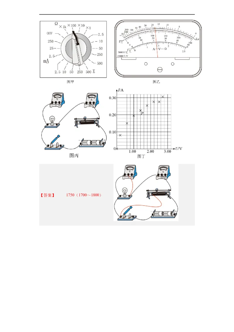 专题18电学实验(解析版)_赠送：2008-2024全套高考真题_高考物理真题_送高考物理五年真题(2019-2023)分项汇编（全国通用）