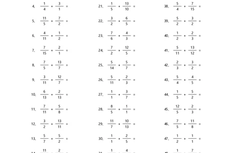 分数加法第1-20篇_编码0121-6年级数学口算计算_口算题（适合5年级）_分数-加法（200篇）_（分数）加法高级（100篇）
