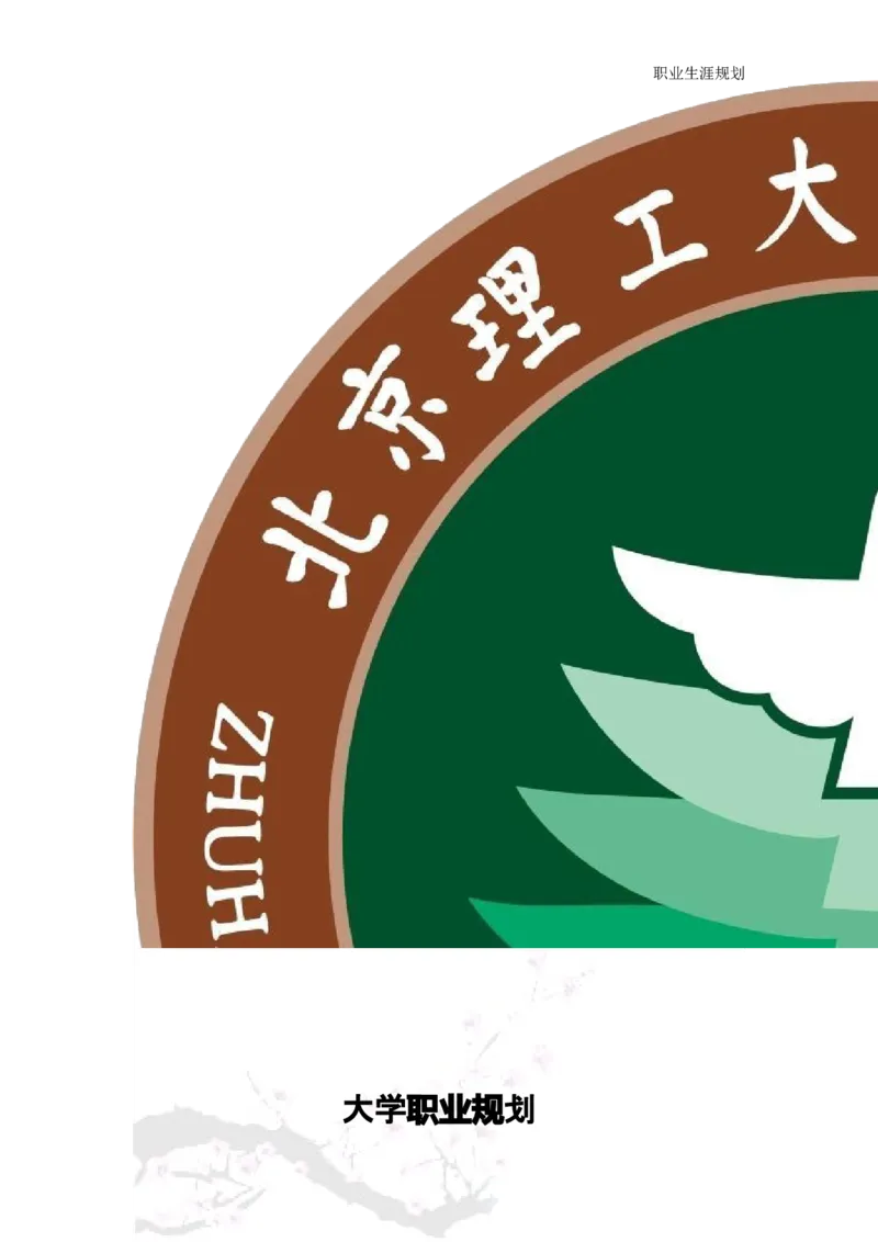 商务日语职业生涯规划书_E6-职业规划_05日语专业