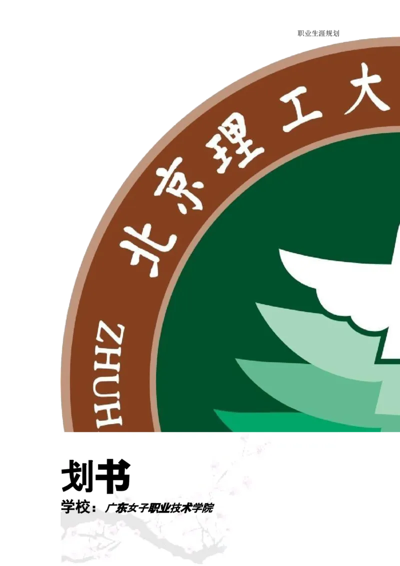 商务日语职业生涯规划书_E6-职业规划_05日语专业