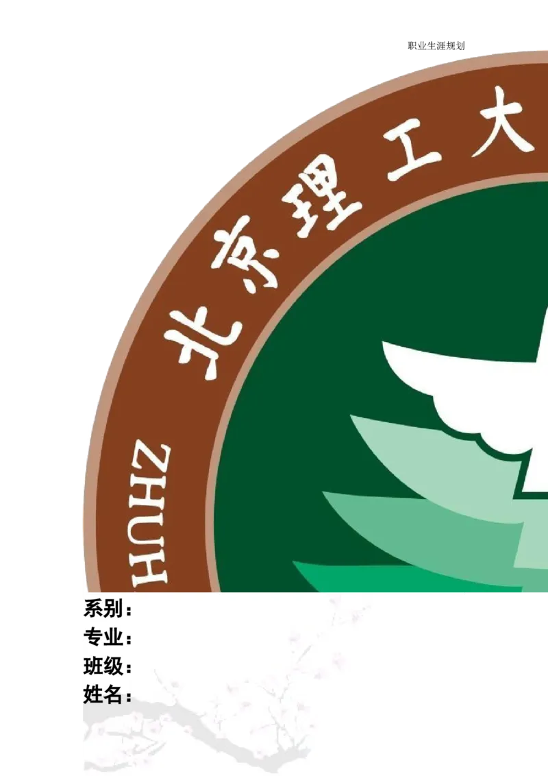 商务日语职业生涯规划书_E6-职业规划_05日语专业