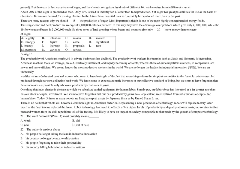 大学英语四级阅读200篇_英语四六级整合_英语四六级真题版本二此版为主此文件夹会持续更新_四六级单词汇总_四级单词_赠四六级加油包_阅读