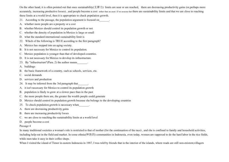 大学英语四级阅读200篇_英语四六级整合_英语四六级真题版本二此版为主此文件夹会持续更新_四六级单词汇总_四级单词_赠四六级加油包_阅读