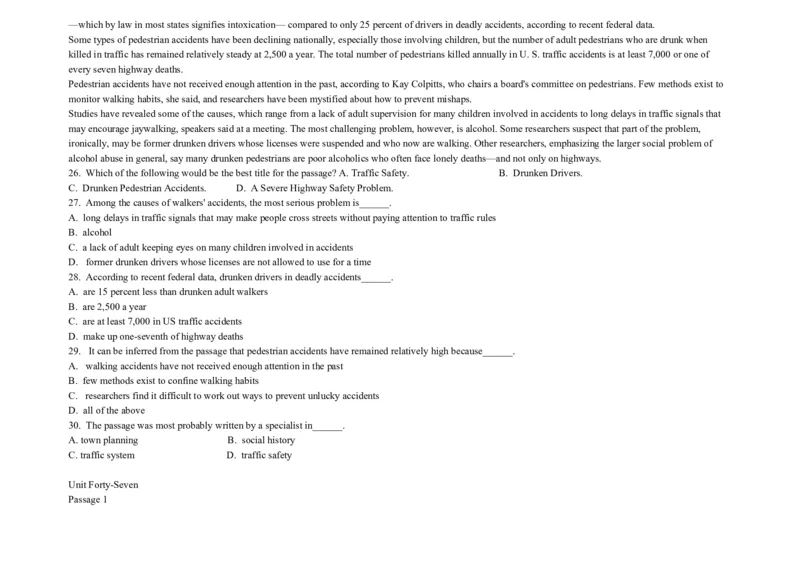 大学英语四级阅读200篇_英语四六级整合_英语四六级真题版本二此版为主此文件夹会持续更新_四六级单词汇总_四级单词_赠四六级加油包_阅读