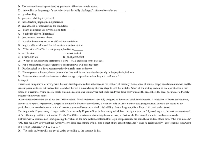 大学英语四级阅读200篇_英语四六级整合_英语四六级真题版本二此版为主此文件夹会持续更新_四六级单词汇总_四级单词_赠四六级加油包_阅读