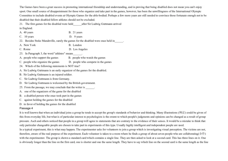 大学英语四级阅读200篇_英语四六级整合_英语四六级真题版本二此版为主此文件夹会持续更新_四六级单词汇总_四级单词_赠四六级加油包_阅读