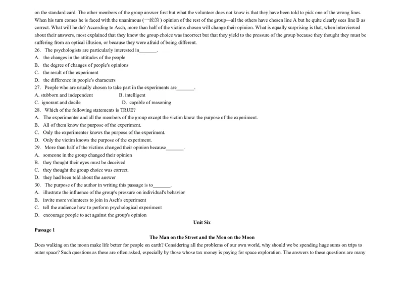 大学英语四级阅读200篇_英语四六级整合_英语四六级真题版本二此版为主此文件夹会持续更新_四六级单词汇总_四级单词_赠四六级加油包_阅读