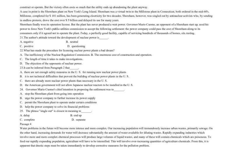 大学英语四级阅读200篇_英语四六级整合_英语四六级真题版本二此版为主此文件夹会持续更新_四六级单词汇总_四级单词_赠四六级加油包_阅读