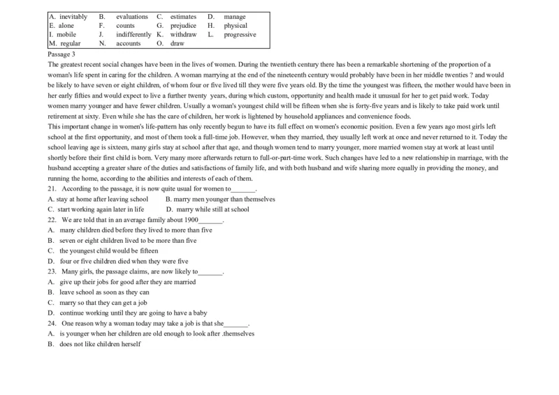大学英语四级阅读200篇_英语四六级整合_英语四六级真题版本二此版为主此文件夹会持续更新_四六级单词汇总_四级单词_赠四六级加油包_阅读