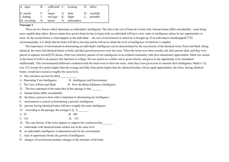 大学英语四级阅读200篇_英语四六级整合_英语四六级真题版本二此版为主此文件夹会持续更新_四六级单词汇总_四级单词_赠四六级加油包_阅读
