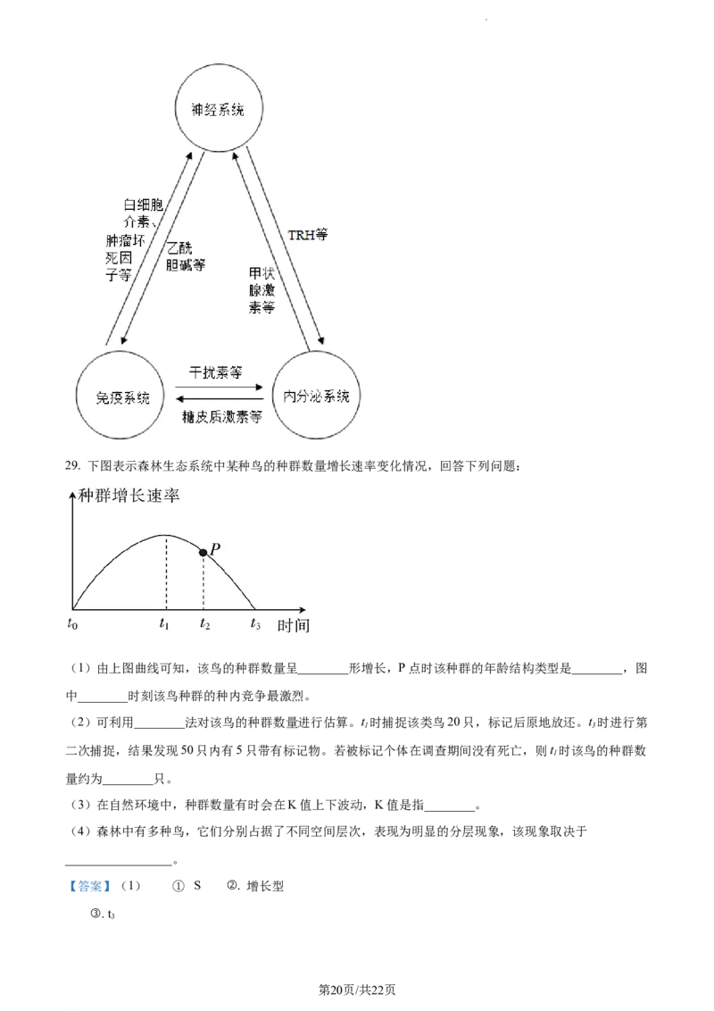 精品解析：云南省红河州开远市一中2023-2024学年高三上学期开学考试生物试题（解析版）(1)_2023年10月_0210月合集_2024届云南省开远市第一中学校高三上学期开学考