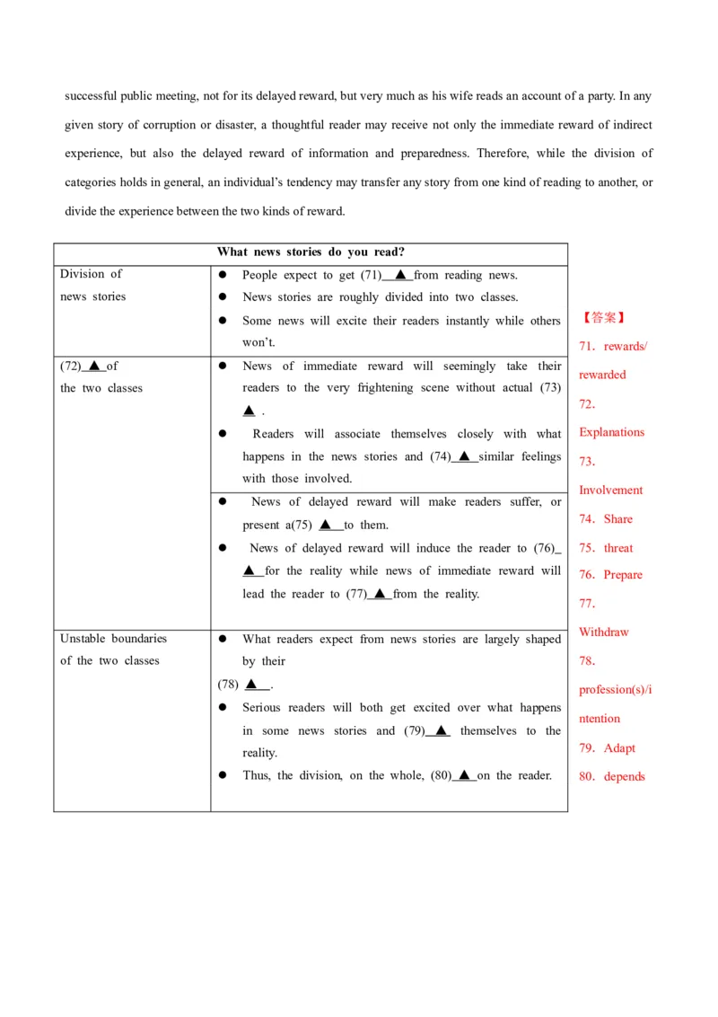 专题33其它题型（任务型阅读+写作概要+阅读表达）（解析卷）--学易金卷：十年（2014-2023）高考真题英语分项汇编（全国通用）_近10年高考真题汇编（必刷）