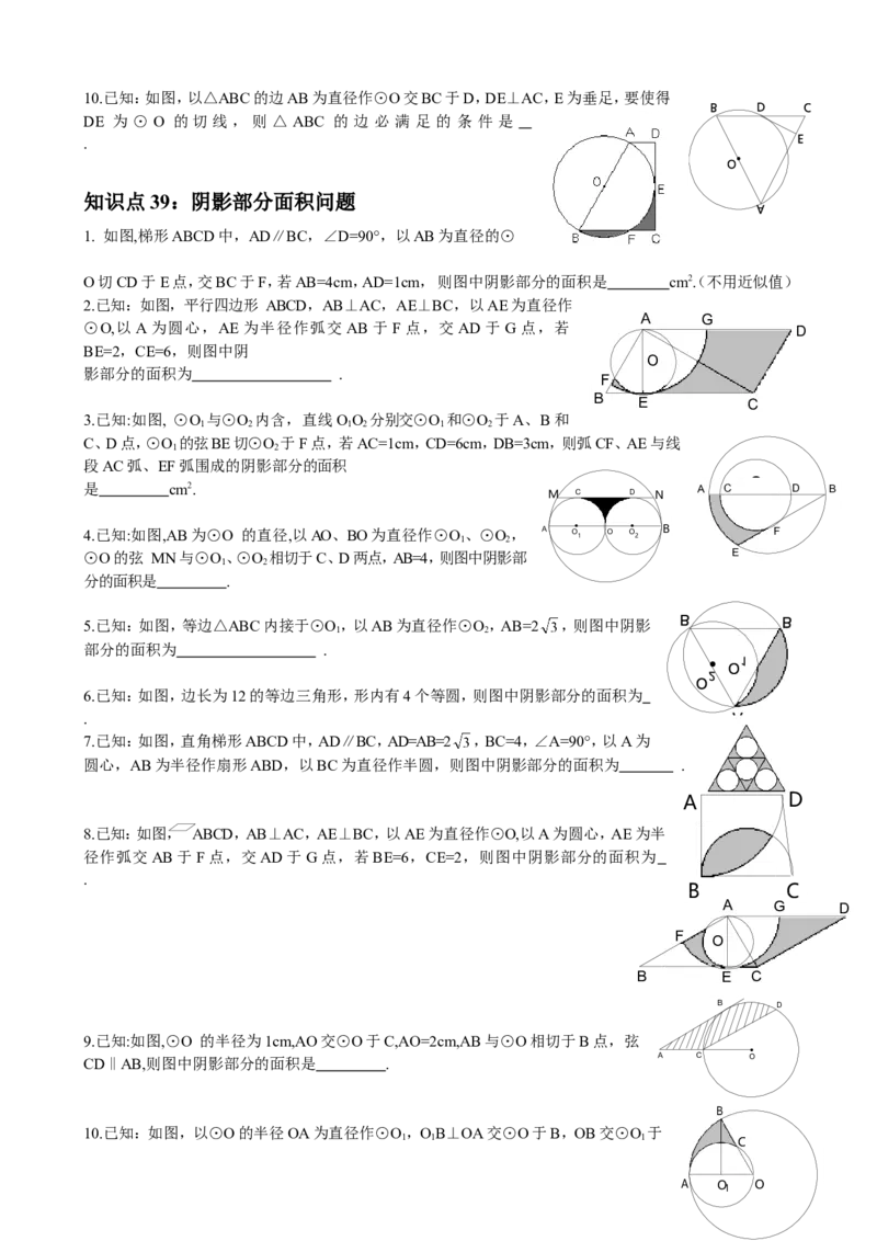 品优教学中考数学重点知识点及重要题型_赠送小初高学霸笔记等_小初高知识点_小初高知识点_中考数学知识点