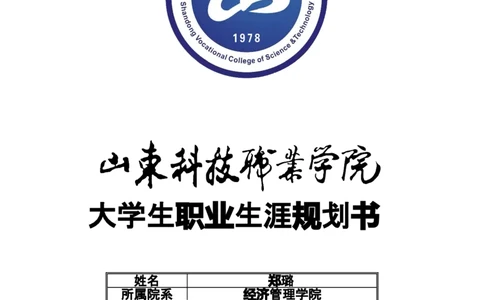会计电算化大学生职业规划书_E6-职业规划_03会计专业