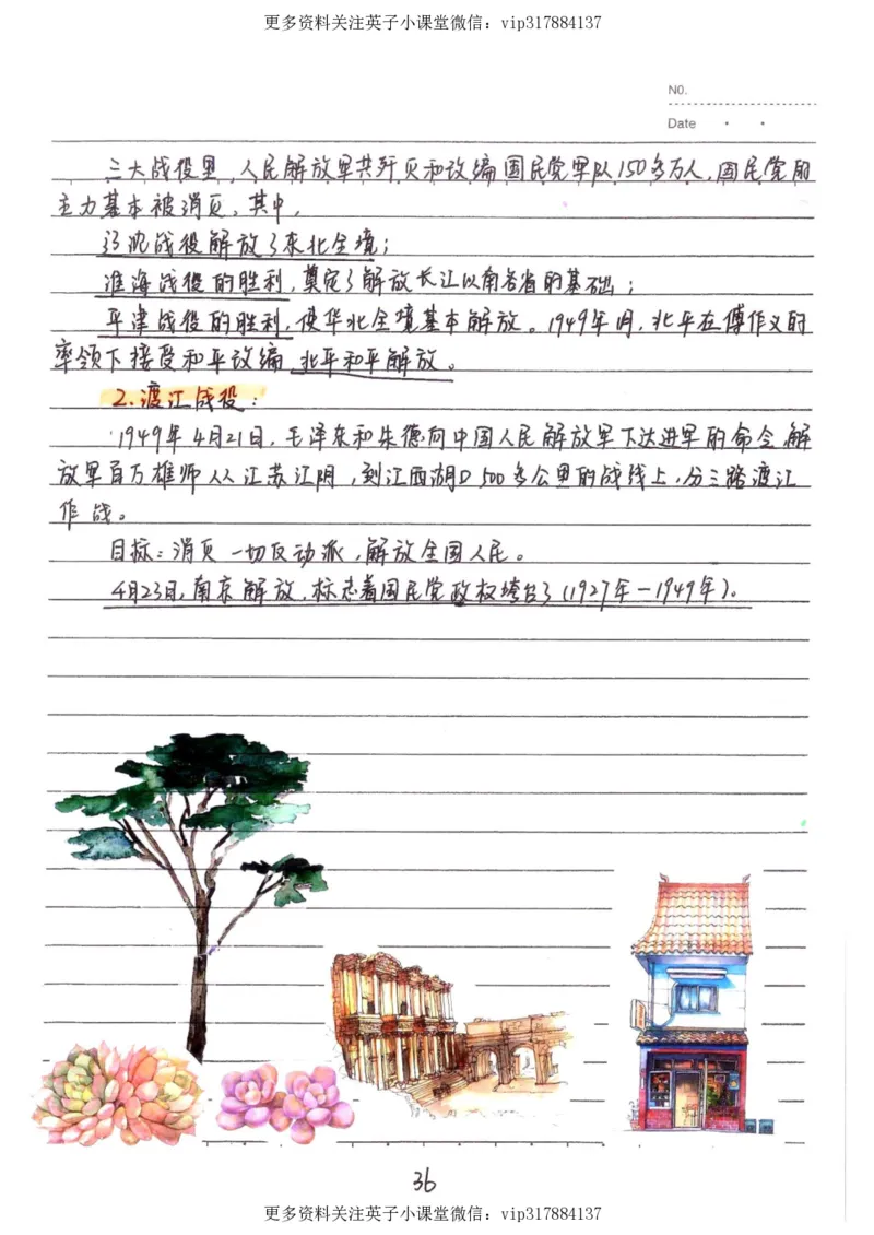 5）中考历史状元笔记（158页）_赠送小初高学霸笔记等_赠_中考状元笔记