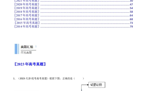 专题25基因工程（解析卷）_近10年高考真题汇编（必刷）_十年（2014-2024）高考生物真题分项汇编（全国通用）_十年（2014-2023）高考生物真题分项汇编（全国通用）