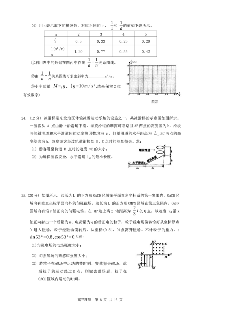 2024届内蒙古自治区赤峰市高三二模理综试题(1)_2024年3月_013月合集_2024届内蒙古赤峰市高三下学期3&middot;20模拟考试