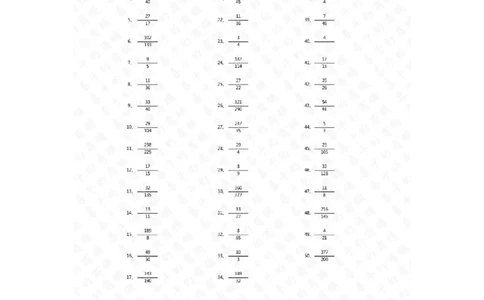分数除法第100-110篇答案_编码0121-6年级数学口算计算_口算题（适合6年级）(1)_分数-除法（200篇）_（分数）除法高级（100篇）