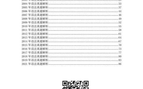 历年专四语法真题解析（1996---2021）_2025专四专八真题及备考资料_2009-2024专四真题+备考资料_2024专四备考资料合辑（电子书）_24专四语法与词汇_2024语法历年真题