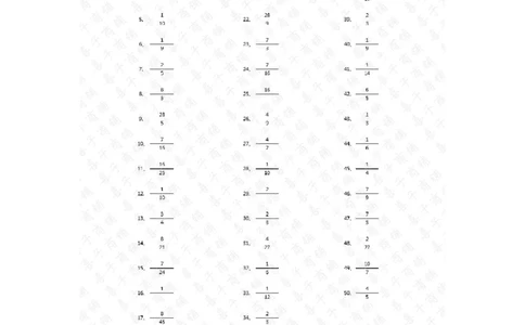 分数乘法第11-30篇（初级）答案_编码0121-6年级数学口算计算_口算题（适合6年级）(1)_分数-乘法（200篇）_（分数）乘法初级（100篇）