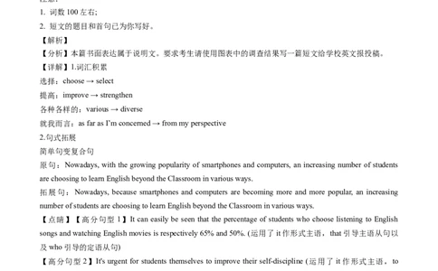 专题21书面表达-五年（2019-2023）高考英语真题分项汇编（原卷版）_赠送：2008-2024全套高考真题_高考英语真题_送高考英语五年真题(2019-2023)分项汇编（全国通用）
