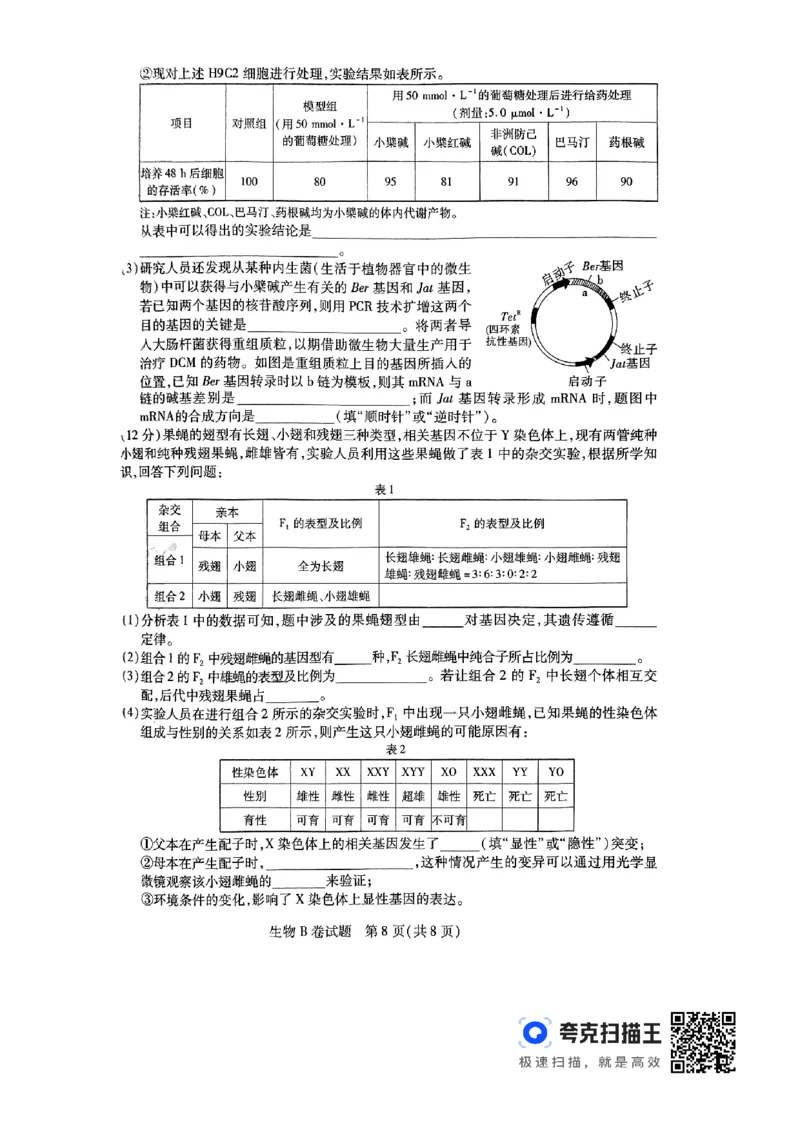 生物AB_2024高考押题卷_12024天星全系列_@@@天星临考押题密卷汇总重复_2024年tx高考临考押题密卷辽宁专版