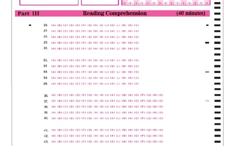 大学英语四级答题卡_英语四六级整合_英语四六级真题版本二此版为主此文件夹会持续更新_四级真题